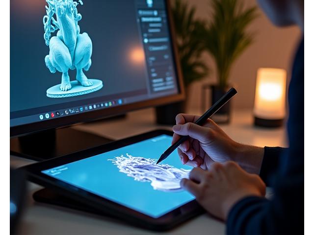 Professional digital sculpting environment
