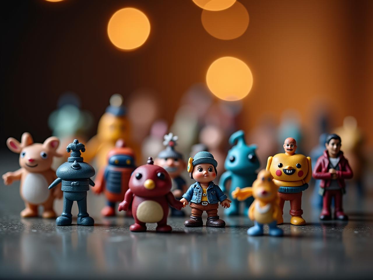 Custom handcrafted miniature models showcase