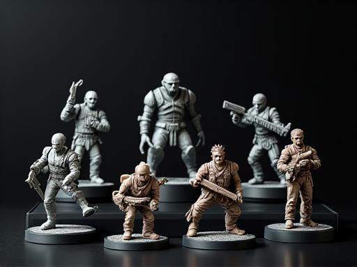 Limited edition gaming miniatures