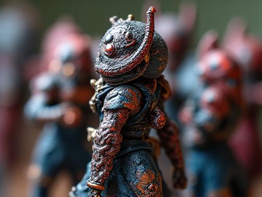 Professionally painted fantasy miniatures