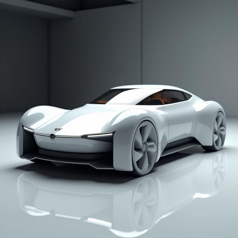 Engineering prototype vehicle miniature